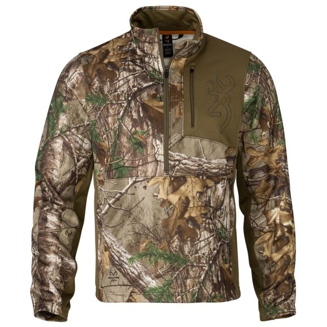 Browning Quick Change 3/4 Zip Pullover Realtree Xtra Medium
