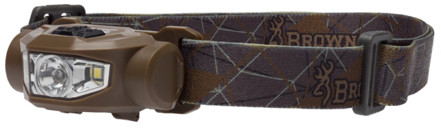 Browning Range Wide Angle Plus LED Headlamp AA White 200 Lumen Burnt Bronze