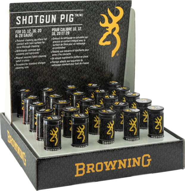 Browning Shotgun Pig Polymer Barrel Cleaning Jag Dealer Pack - Browning