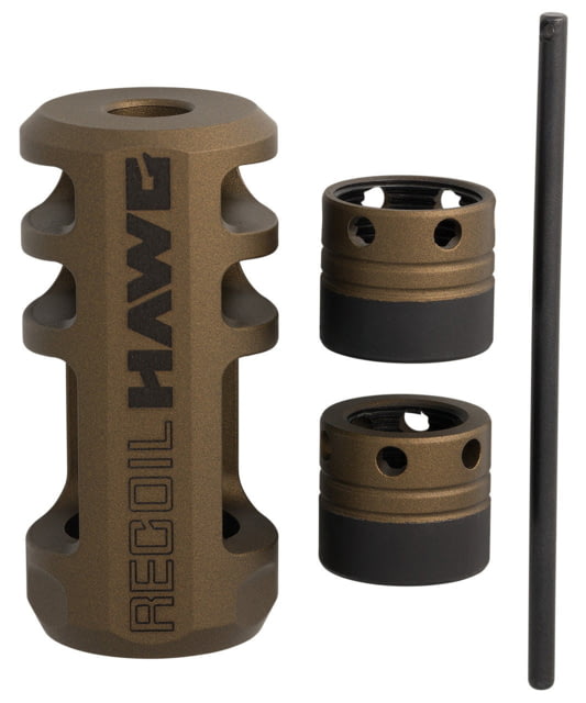 Browning Sporter Recoil Hawg Muzzle Brake Bronze.30cal & Smaller - Browning