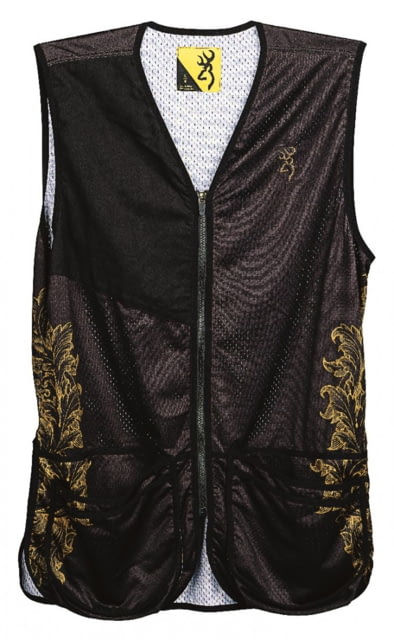 Browning Team Vest Black/Scroll Extra Large - Browning
