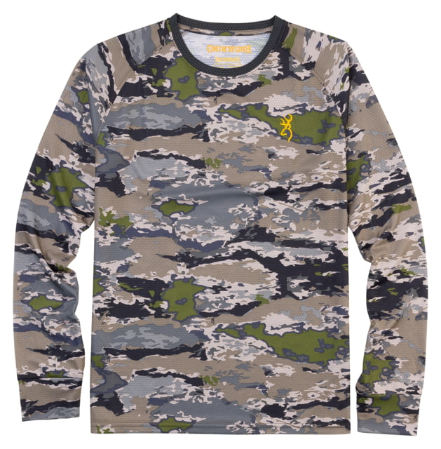 Browning Tech Long Sleeve T-Shirt - Mens Extra Large Ovix