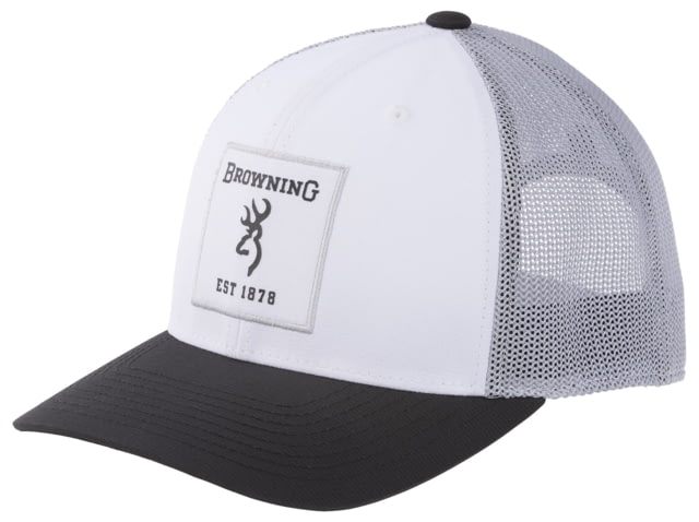 Browning Browning Tested Cap - Mens - White - $14.37 at Optics Planet
