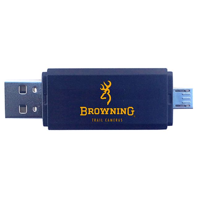Browning Trail Cameras Card Reader Compatible with Android and IOS Devices BTC CR-UNI - Browning Trail Cameras