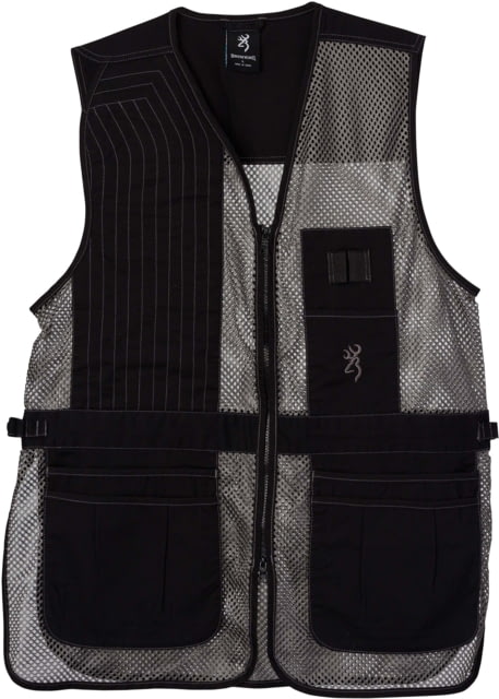 Browning Trapper Creek Vest Black/Gray S - Browning