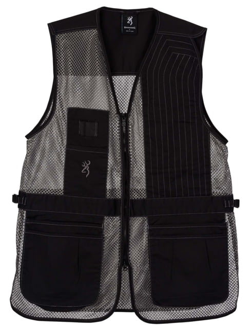 Browning Trapper Creek Vest - Women's Black/Gray Extra Large