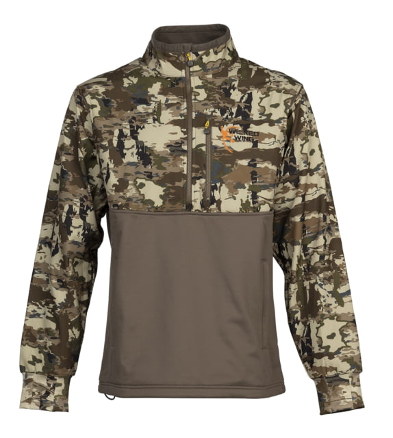 Browning Wicked Wing 1/4 Zip Smoothbore Pullover - Mens 2XL Auric