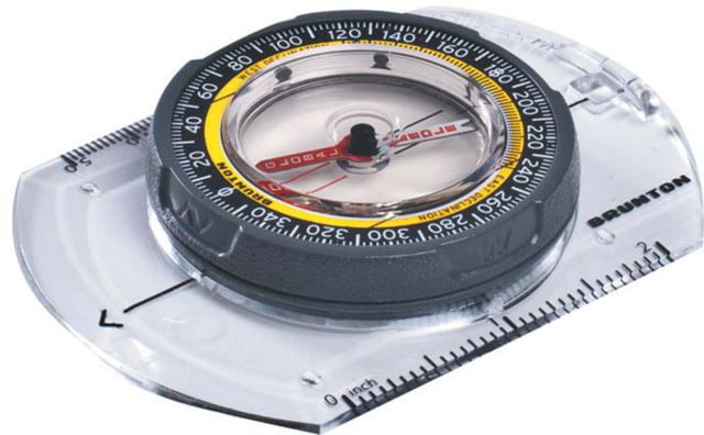 Brunton TRUARC Baseplate Compass w/ Global Needle TruArc3 Met./Std. Scales 2.5in.x3.5in.x0.5in.