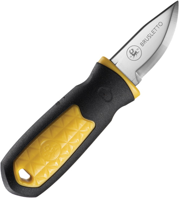 Brusletto Kongla Fixed Blade Black/Yel - Brusletto
