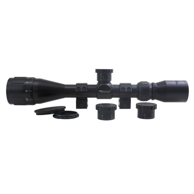 BSA Optics Sweet Riflesope .270 4-12x40mm 30/30 Duplex Reticle Weaver rings Black - Bsa Optics