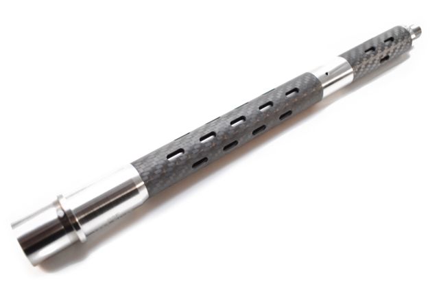BSF Barrels AR-15 .223 Wylde Threaded AR Barrel 1/2x28 1-8 Carbine 12in .875 Strait Black/Stainless - Bsf Barrels