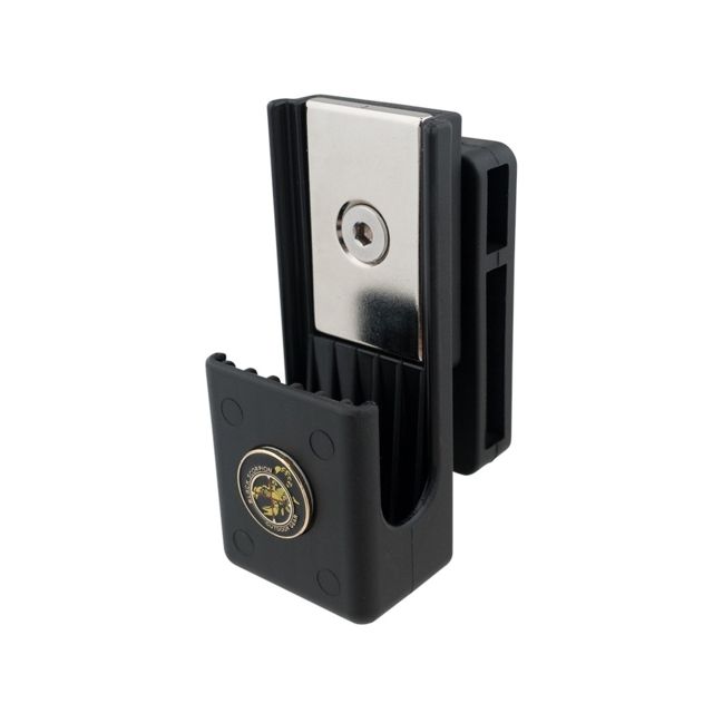 Black Scorpion Outdoor Gear Double Stack Competition Magnetic Magazine Pouch fits STI 2011 Magazines Black Standard - Black Scorpion Outdoor Gear