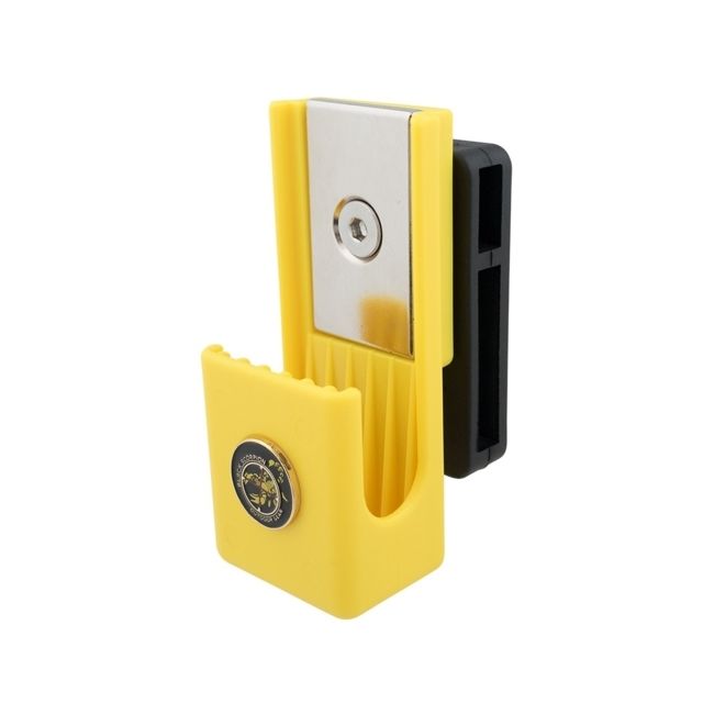 Black Scorpion Outdoor Gear Double Stack Competition Magnetic Magazine Pouch fits STI 2011 Magazines Yellow Standard - Black Scorpion Outdoor Gear