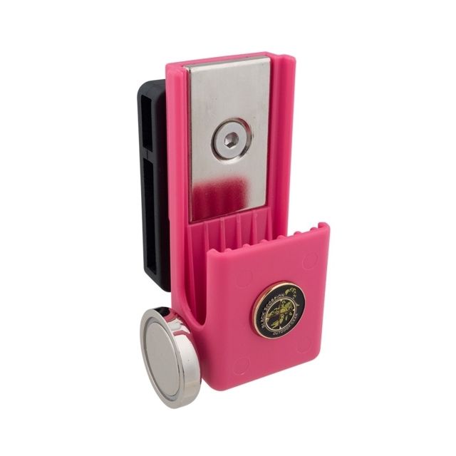 Black Scorpion Outdoor Gear Double Stack Competition Double Magnetic Magazine Pouch fits STI 2011 Magazines Pink Standard - Black Scorpion Outdoor Gear