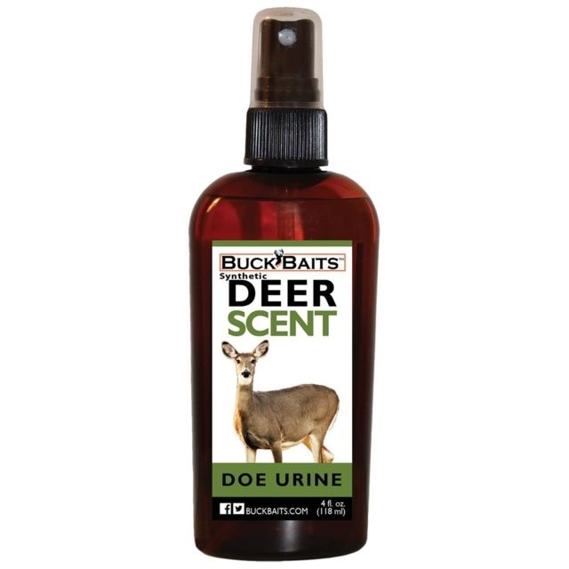 Buck Baits Synthetic Doe Urine Brown 4 oz. - Buck Baits