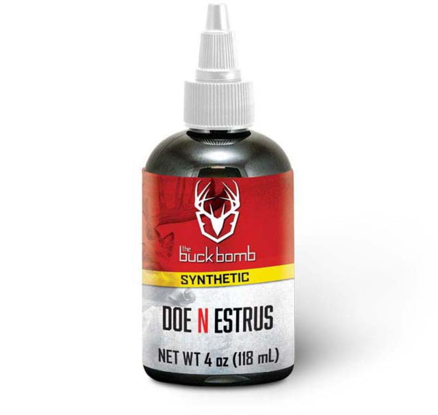 Buck Bomb Synthetic Doe N Estrus Liquid w/Wicks 4oz - Buck Bomb