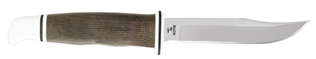 Buck Knives 102 Woodsman Pro Knife 4in S35VN Stainless Steel Straight Micarta Satin - Buck Knives
