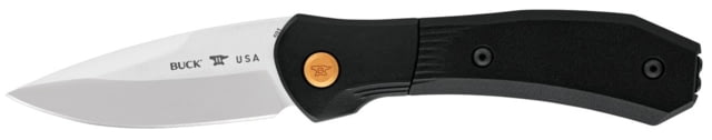 Buck Knives 591 Paradigm Shift Automatic Knife 3in S35VN Stainless Steel Straight G10 Satin Black - Buck Knives