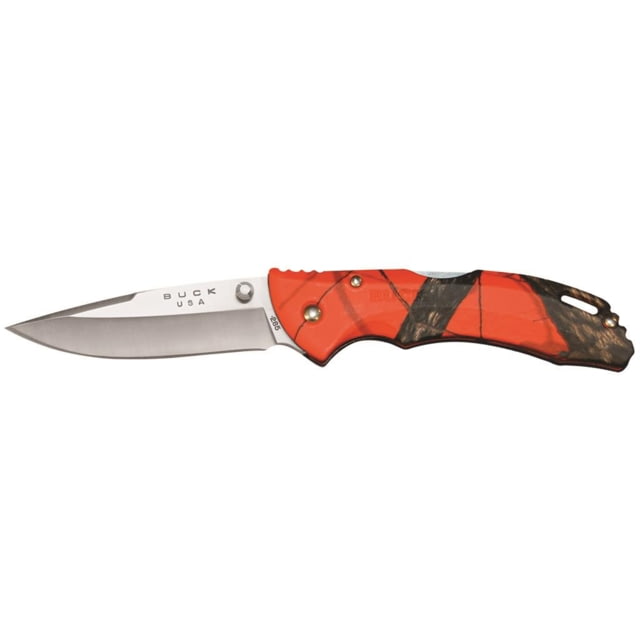 Buck Knives  Buck Knives Bantam BLW Folding Knife 3.13 in Steel Injection Molded Mossy Oak Blaze - Buck Knives