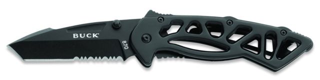 Buck Knives Bones Large Folding Knife Black 0870BKX - Buck Knives