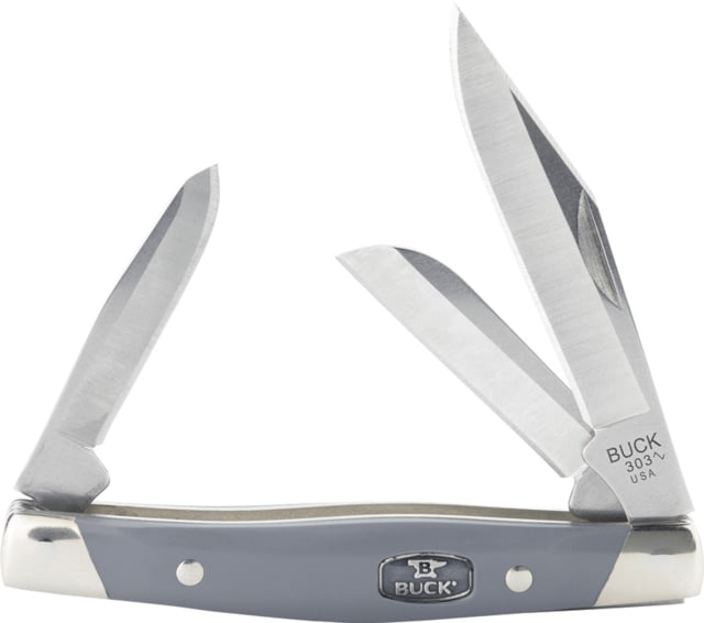Buck Knives Cadet Gray Nickel Silver BU303GYS2