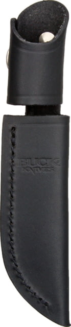 Buck Knives Leather Belt Sheath Black Fits BU102 Woodsma BU102S - Buck Knives