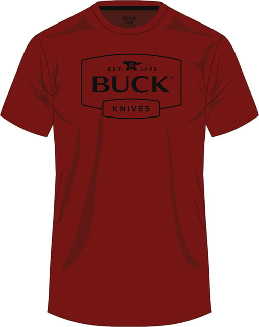 Buck Knives Logo T-Shirt Red XL BU