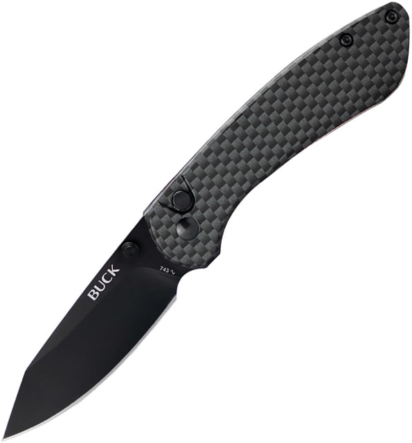 Buck Knives Mini Sovereign Button Lock CF BU743CFSC