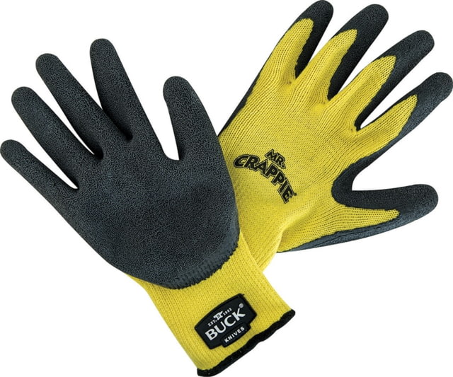 Buck Knives Mr Crappie Fishing Gloves Black Extra Large - Buck Knives