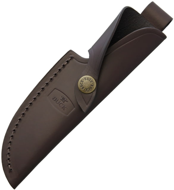 Buck Knives Sheath for BU191 Brown Leather Fits Most 9in Fixed Blades Made To Fit Bu191 Zipper Guthook Brown Leather Sheath - Buck Knives