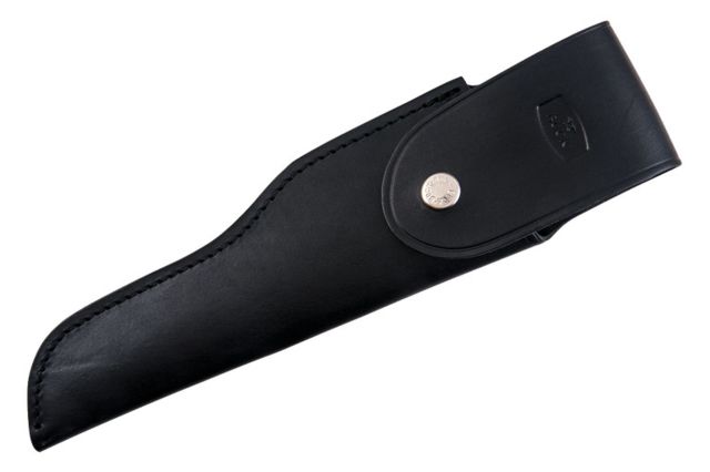 Buck Knives Special Flap Over Style Genuine Leather Sheath Black - Buck Knives