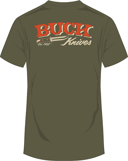 Buck Knives Western T-Shirt XL BU