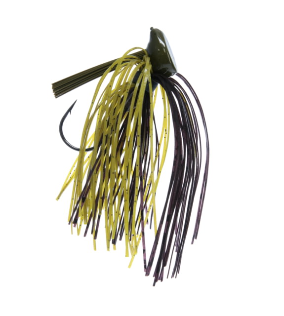 Buckeye Lures Flat Top Finesse Jig 3/8 Oz Green Pumpkin