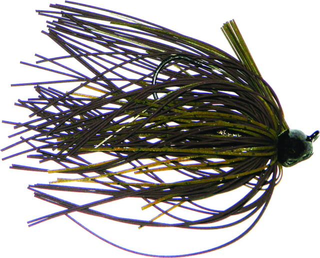 Buckeye Lures Football Mop Jig 1/2 Oz Green Pumpkin