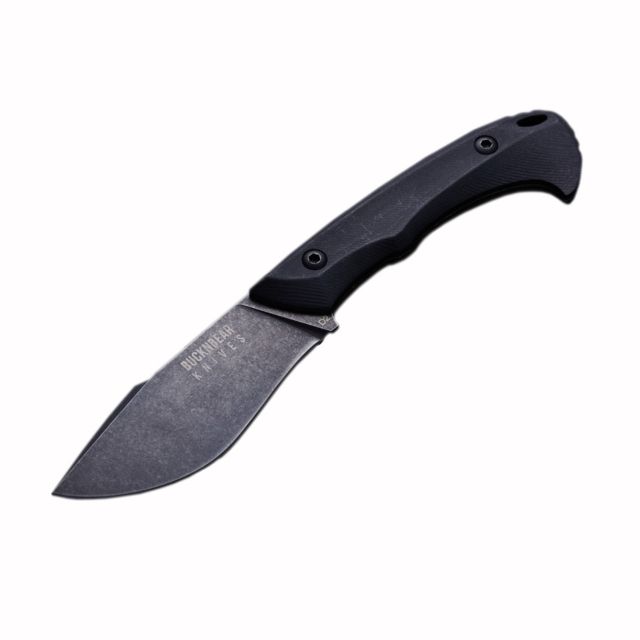 BucknBear Dark Piranha Fixed Knife Black Blade NSN N - Bucknbear