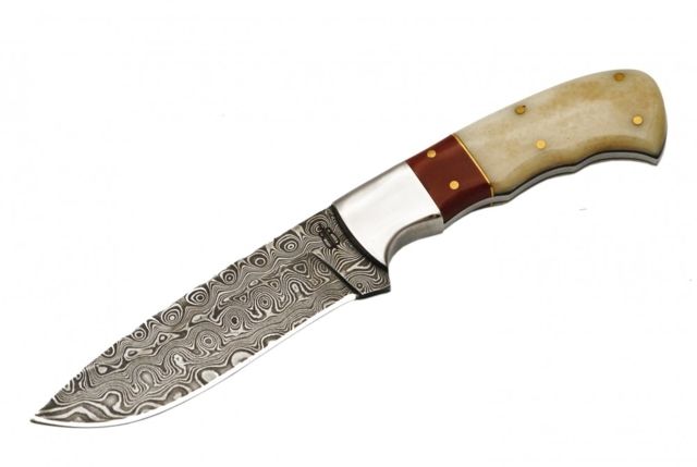 BucknBear BNB- Red Knight Hunter Fixed Knife - Bucknbear