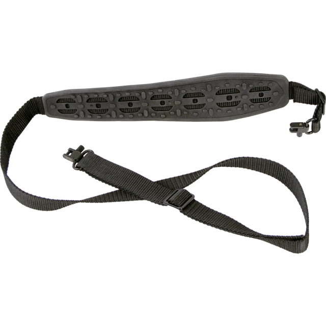 Bulldog Cases & Vaults Armor Moulded Rifle Sling w/ Deluxe Locking Swivel Black