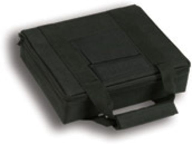 Bulldog Cases & Vaults Hard Sided 11x9 Inch Nylon Double Pistol Case - Black - Bulldog Cases & Vaults