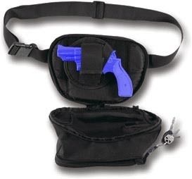Bulldog Cases & Vaults Fanny Pack Holster Ambidextrous Black