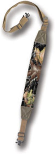 Bulldog Cases & Vaults Camo Deluxe Padded 1in Rifle Sling w/ Swivels - Bulldog Cases & Vaults