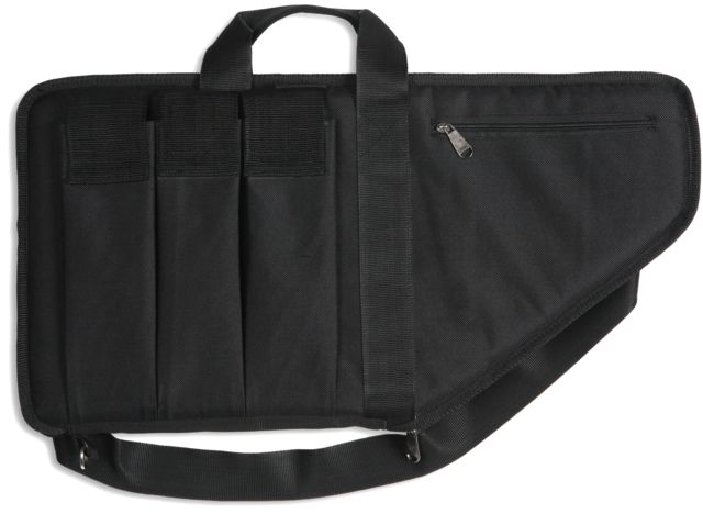 Bulldog Cases & Vaults Extreme Black With Black Trim 25In Fits Sub Machine Guns