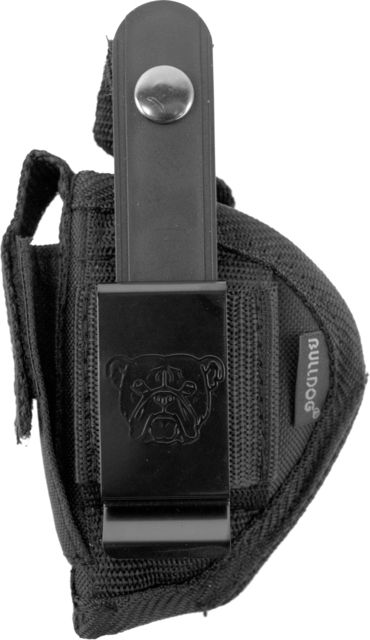 Bulldog Cases & Vaults Belt And Clip Ambi Holster Ruger LCP Ambidextrous Plain Black