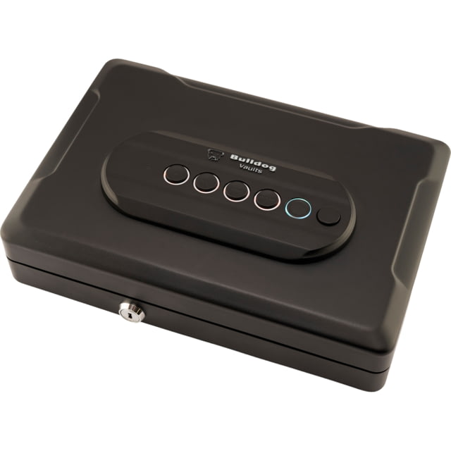 Bulldog Cases & Vaults Trio LED/Biometric Top Load Quick Vault Black - Bulldog Cases