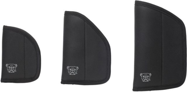 Bulldog Cases & Vaults Super Grip Large Holster, Black, SG-L by USA Bulldog Cases & Vaults Appendix Holsters