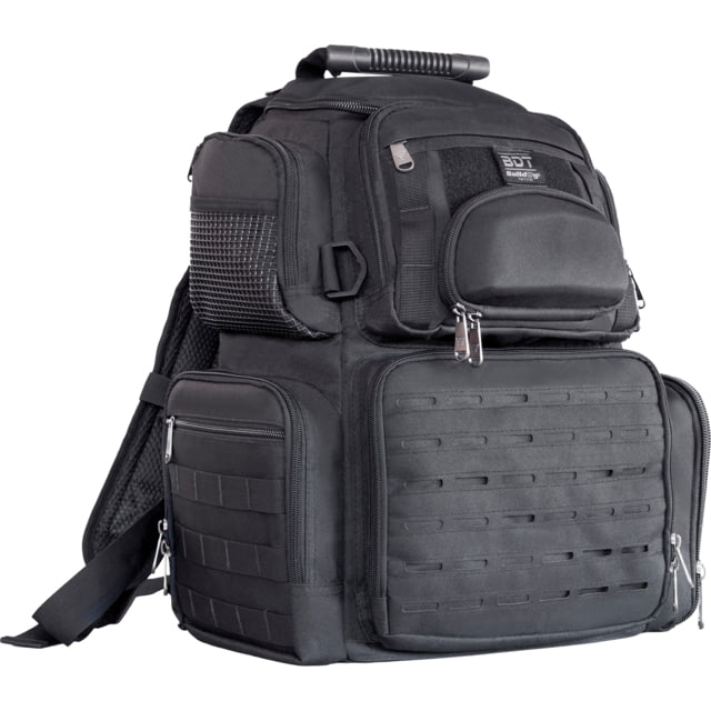 Bulldog Cases & Vaults Tactical Range Handgun Medium Back Pack Black