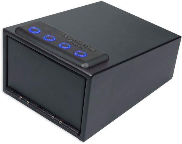 USED Bulldog Cases & Vaults  Magnum LED Quick Vault Access Code/Key Black Steel EDEMO1 Condition Parts Only/Salvage Wrong Product - Bulldog Cases & Vaults