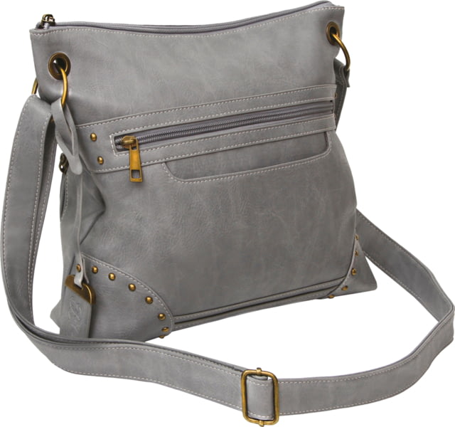 Bulldog Cases & Vaults Cross Body Style Purse w/ Holster Gray - Bulldog Cases & Vaults