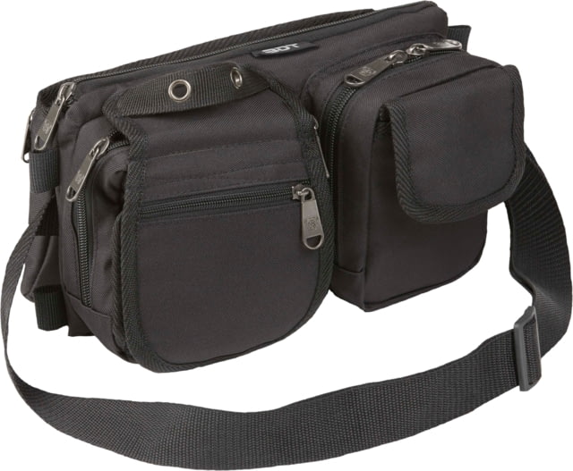 Bulldog Cases & Vaults Deluxe Satchel Go Bag/Waist Pack Black