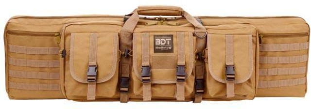 Bulldog Cases & Vaults Deluxe Single Tactical Rifle Case Tan 42in