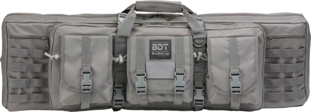 Bulldog Cases & Vaults BDT Tactical Rifle Double Case 13x43 in Seal Gray